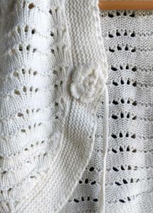 Cream Knit Bolero Cardigan