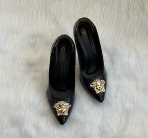 Versace replica Black Heels - Stunning Design