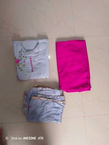 Embroidered Salwar Kameez Suit With Duppta