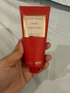 Auth Cartier La Panthere Perfumed Body Lotion