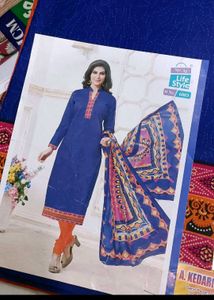 Stylish Blue Kurta Set with Dupatta