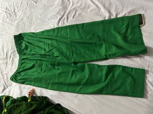 Green Tie-Dye Kurta Set with Dupatta
