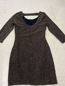 Sparkly Long Sleeve Dress