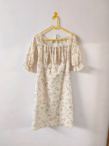 Cute Cottagecore Floral Dress