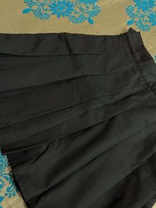 Black Pleated Skirt