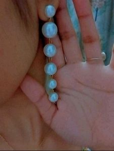 Elegant Pearl Drop Earrings