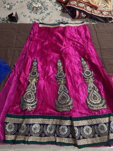 unstitched lengha choli
