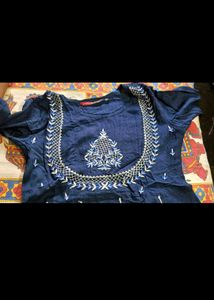Stylish Embroidered Anarkali Kurta