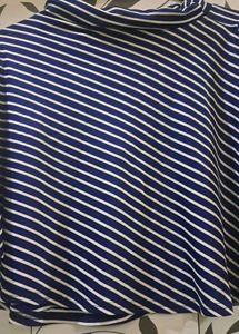 💙Striped Blue skirt