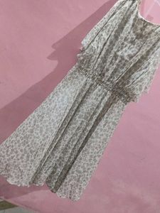 Floral Print Wrap Dress