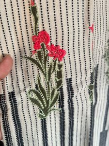 W Embroidery Kurta