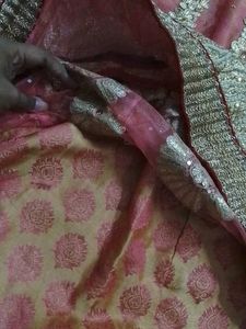 New Net Lehanga With Choli
