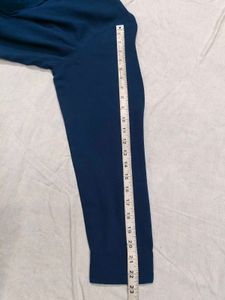 Blue Collared Long Sleeve Shirt