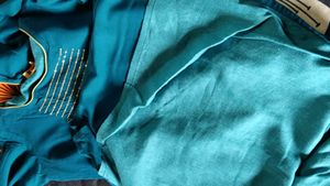 Peacock Blue Colour Kurti