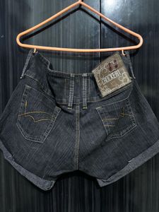 Women's Cuffed Denim Shorts