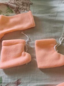 Baby Peach Hooded Jacket