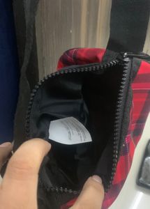 Puma Tartan Crossbody Bag