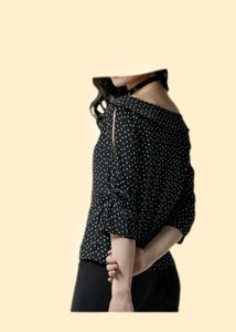 Chic Polka Dot Top