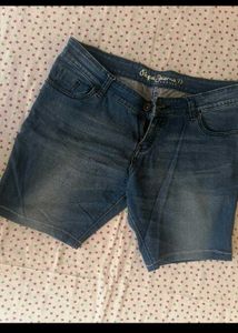 Pepe Jeans Blue Denim Shorts