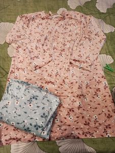 new woolen combo dress
