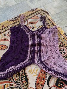 Boho Crochet butterfly top 🦋