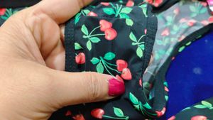 Cute Cherry Print Bra &amp; Panty Set