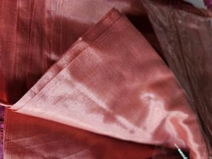 New Coral Saree