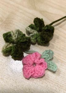 🔥 MEGA SALE OFFER 🔥Crochet Flower Hair Clips &amp; E