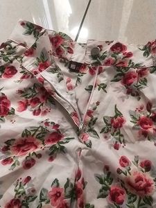 Flower Print Short