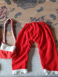 Kids Santa Claus Christmas Costume – Red &amp; White D