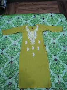 Mustard Yellow Kurta