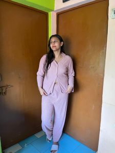 Stylish Pleated Co-ord Set