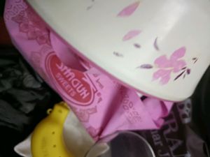 Nayasa Off White Printed Steel Casserole