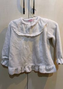 Cozy Kids White Two-Piece Set