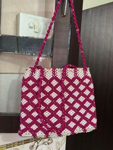Handmade Macrame Shoulder Bag for Women