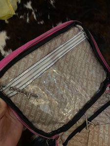 Juicy Couture Pink Cosmetic Pouch