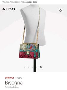 🔴 Price Drop 🔴Aldo Snake Print Crossbody Bag