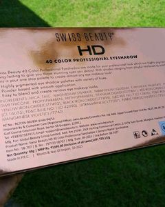 Swiss Beauty Hd Professional 40 Pigmented Colors E