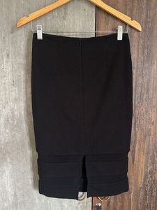 Forever New Black Midi Skirt