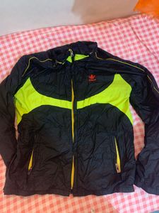 Adidas Track Jacket Neon Black