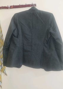 Classic Grey Blazer Jacket