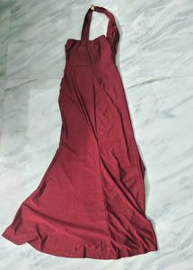 Savana Halter Neck Maxi Dress