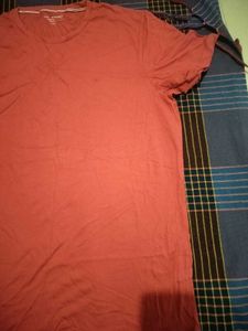 Men's Casual Red T-Shirt
