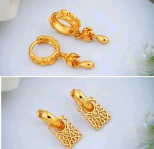 Pack of 6 Gold-Plated Earrings Set