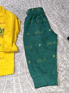 Boys' Fila Pajama Set
