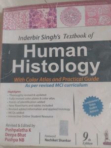 Inderbir Singh's Textbook of Human Histology
