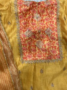 Sale !! Chanderi Suit Set
