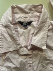 WESTSIDE NUON Chic Pink Button-Up Shirt