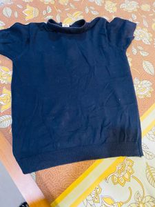 Snitch brand Men's Navy Blue Polo Sweater