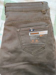 Brown Authentic Denim Jeans
